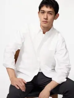 UNIQLO ユニクロ オックスフォードシャツ 01