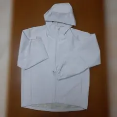 無印良品グレー ナイロンジャケット フード付き