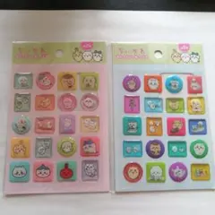 ちいかわ　ぷくっとシール　２種セット