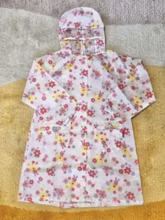 Miki HOUSEうさこレインコートサイズL110センチ