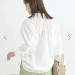 タグ付き　アースミュージックエコロジーバックシャーリングシャツ
