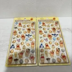 【正規品】 ディズニー 第2段ボンボンドロップシール くまのプーさん　2個セット