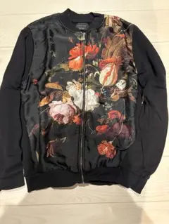 ZARAMAN花柄　総柄ジャケットXL ザラマン