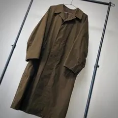 【M】UNIQLO U 2024aw オーバーサイズステンカラーコート茶