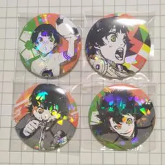蜂楽 ４点セット ブルーロック ホログラム缶バッジ 原作