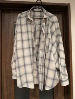 coca ドルマンスリーブチェックシャツ　L　完売品