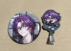 にじさんじ 2時だとか 渡会雲雀 缶バッジ ヘアクリップ セット