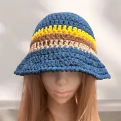 手編み帽子のサムネイル