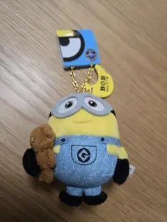 USJ限定　ミニオン　ボブ　ティム　マスコットキーチェーン