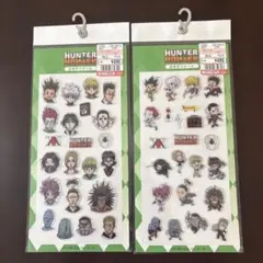 しまむら　HUNTER×HUNTER 立体デコシール２枚