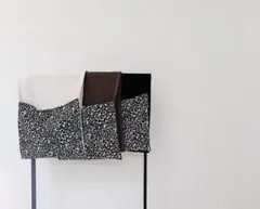 sealovesme ストール ショール マフラー ブラック レオパード柄