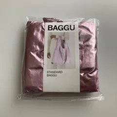 BAGGUエコバッグ standard メタリックピンクのサムネイル