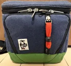 CHUMS カメラバッグ ネイビー グリーン