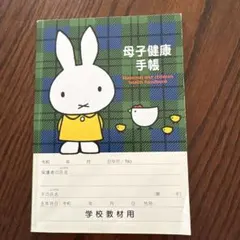 母子健康手帳　学校教材用のサムネイル