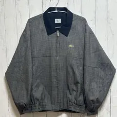 【レア】90s LACOSTE IZOD スイングトップ チェック柄