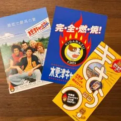 映画　木更津キャッツアイ日本シリーズ　A5チラシ2種と木更津観光ガイド