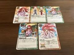 金色のガッシュベル ティオカード 5枚セット