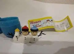 Furuta PEANUTS スヌーピー 雪だるま フィギュアシークレットのサムネイル