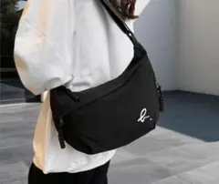 即購入⭕️　新品！アニエス・ベー　ブラック ショルダーバッグ