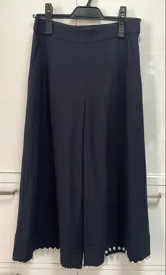 ゴム ガウチョパンツ