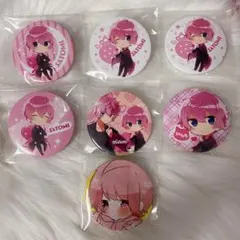 【即購入OK】すとぷり さとみくん 缶バッジ 7個セット グッズまとめ売り