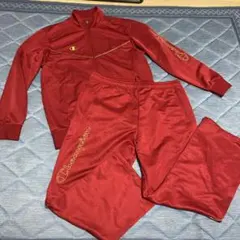 DESCENTE ジャージ上下セット DML-1306 レッド Lサイズ 衣1️⃣ - メルカリ