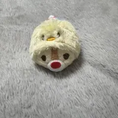 ふわふわぬいぐるみ クリーム色 ピンク