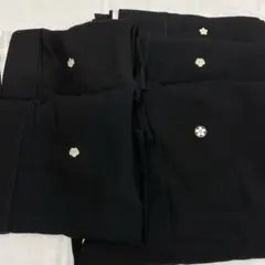 7361 喪服　まとめセット　リメイク　家紋　梅鉢　桐