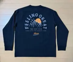 ナンガ　NANGA エコハイブリッド　ロンT　Tシャツ　ブラックのサムネイル