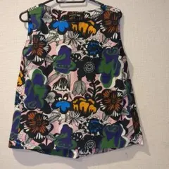 marimekko x UNIQLO ノースリーブ 花柄 Sサイズのサムネイル