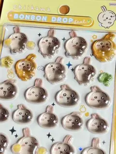 【国内正規品⭐️新品】ちいかわ　第一弾　ボンボンドロップシール　うさぎ　レア
