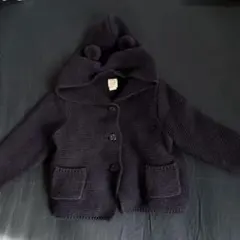baby GAP フード付きジャケット 6-12ヶ月 ネイビー