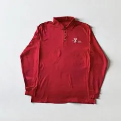 LANDS'END ランズエンド　長袖ポロシャツ　カジュアル　アメカジ　Mサイズのサムネイル