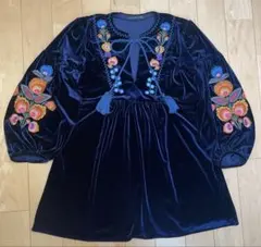 ZARA ベロア調チュニックのサムネイル