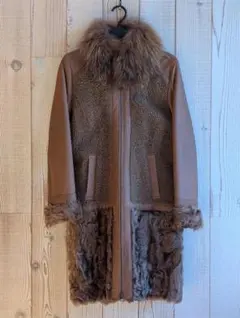 【本日19時まで大幅値下げ】グレースコンチネンタル [キルティングムートンコート GRACE CONTINENTAL（グレースコンチネンタル） SOLD OUT アウター