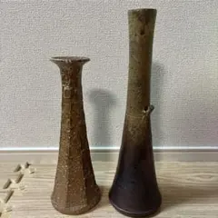 備前焼 一輪挿し 花器 陶芸 花瓶 フラワーベース