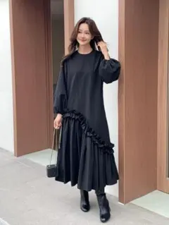 美品◇マーレット BYWARD 刺繍ワンピース - メルカリ