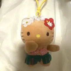 日焼けキティぬいぐるみキーホルダー