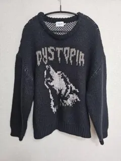 ANDER HUNK ウルフローゲージニット