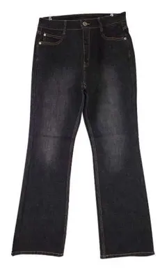 KJC1055■新品 レディース ブーツカットジーンズ Lサイズ