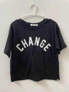 COLZA 半袖 Tシャツ ブラック CHANGE ロゴ Sサイズのサムネイル
