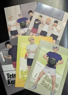 ハイキュー‼︎ セブンイレブン　ミニクリアファイル