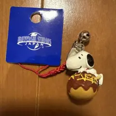 スヌーピー　USJ 根付け　たこ焼き