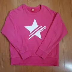 BABYDOLL ピンク 星プリント トレーナー 140サイズ