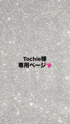 Tochie様専用ページ