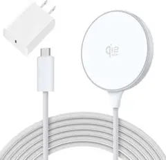 「Qi2.2認証 25W」マグセーフ充電器 ワイヤレス充電器 MagSafe対応