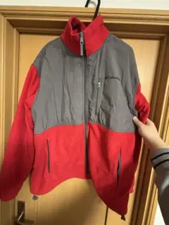 Columbia フリース　赤　コロンビア