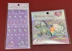 正規品　ハローキティ　タイルシール、おはじきシール　まとめ売り②