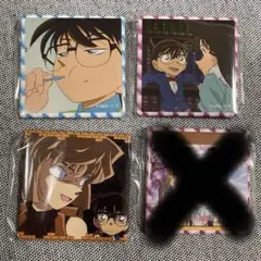 名探偵コナン コナンランド メモリアル缶バッジ 新一 蘭 コナン 灰原