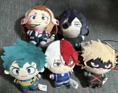 僕のヒーローアカデミア チビちびぐるみ 5点セット ヒロアカ